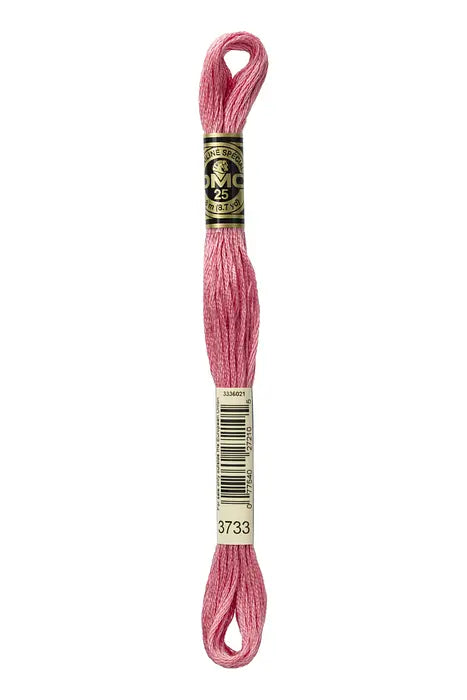 3733 Pink Hollyhock | DMC Six-Strand Embroidery Floss