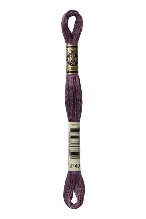 3740 Gun Metal | DMC Six-Strand Embroidery Floss