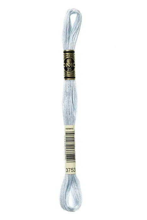 3753 Moonlight Blue | DMC Six-Strand Embroidery Floss