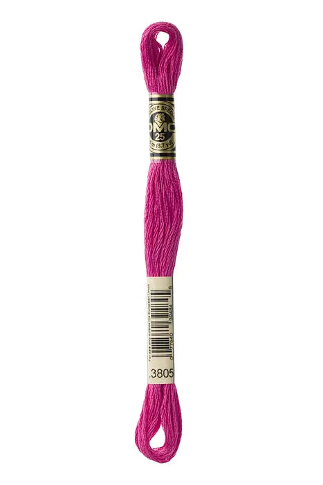 3805 Fuschia | DMC Six-Strand Embroidery Floss
