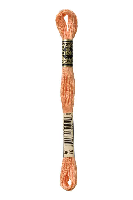 3825 Muted Apricot | DMC Six-Strand Embroidery Floss