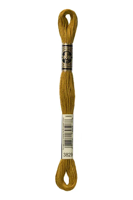 3829 Ochre Earth | DMC Six-Strand Embroidery Floss