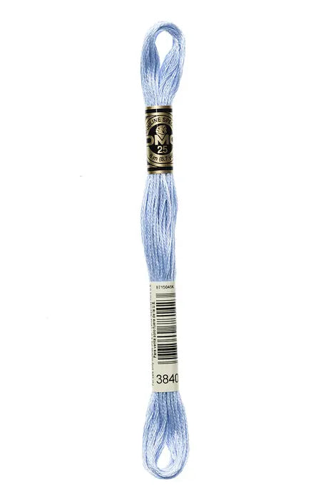 3840 Linen Flower Blue | DMC Six-Strand Embroidery Floss