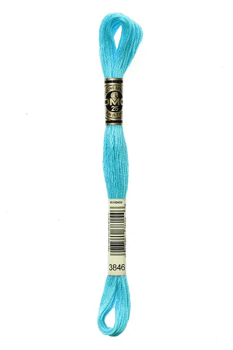 3846 Navajo Blue | DMC Six-Strand Embroidery Floss