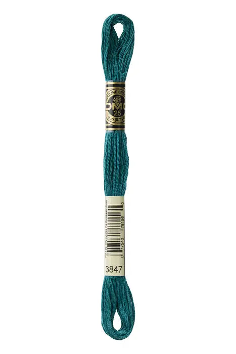 3847 Teal Green | DMC Six-Strand Embroidery Floss