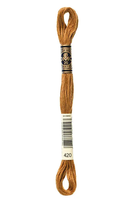 420 Hazelnut | DMC Six-Strand Embroidery Floss