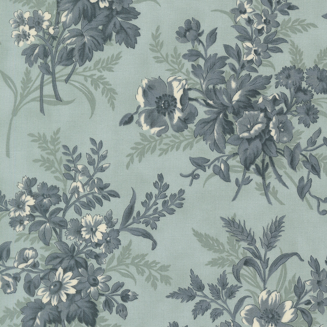 Breathtaking Blues Sky Quilting Fabric 44400 13