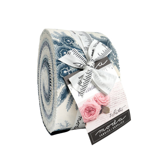 Breathtaking Blues Jelly Roll 44400JR Moda Precuts