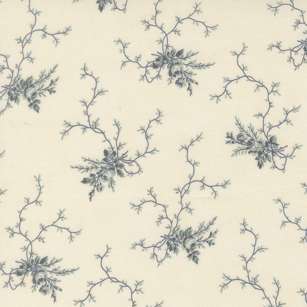 Breathtaking Blues Porcelain Quilting Fabric 44402 11