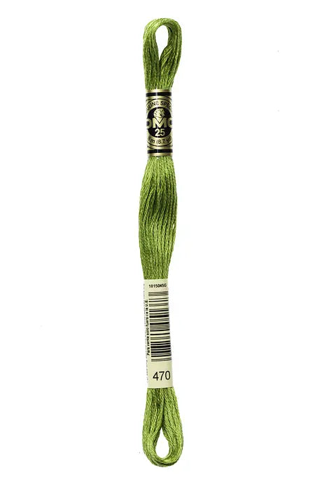 470 Olive Green | DMC Six-Strand Embroidery Floss