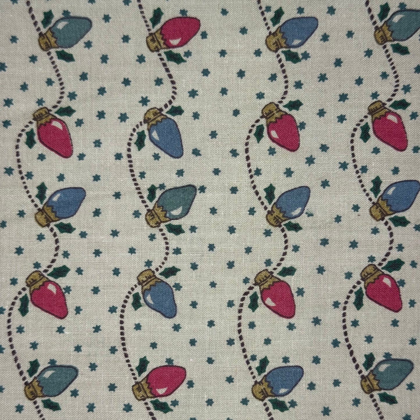 Vintage Fabric - Holiday Lights