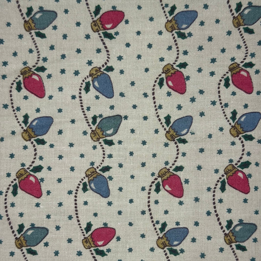 Vintage Fabric - Holiday Lights