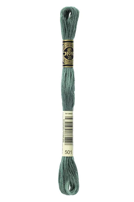 501 Pond Green | DMC Six-Strand Embroidery Floss