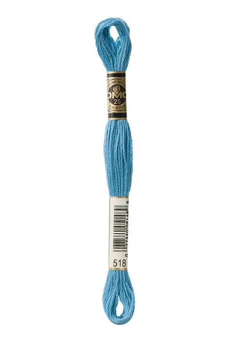 518 Nattier Blue | DMC Six-Strand Embroidery Floss