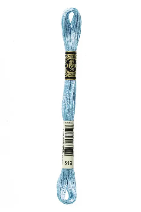 519 Bluish Spray | DMC Six-Strand Embroidery Floss