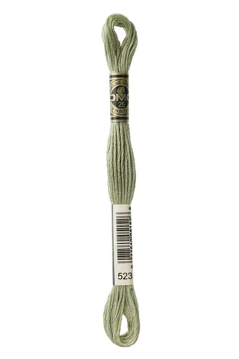 523 Green Ash | DMC Six-Strand Embroidery Floss