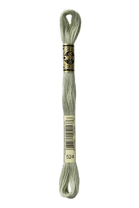 524 Pebble Green | DMC Six-Strand Embroidery Floss