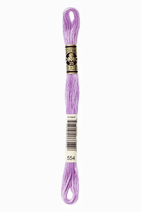 554 Pastel Purple | DMC Six-Strand Embroidery Floss