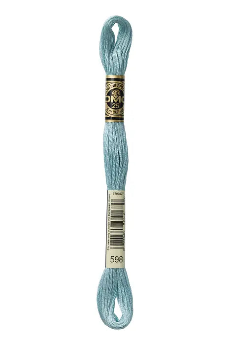 598 Pale Lagoon | DMC Six-Strand Embroidery Floss