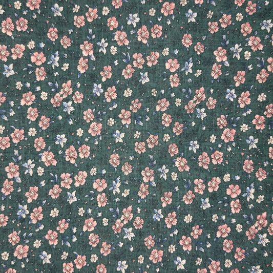 Vintage Fabric - Pink Floral