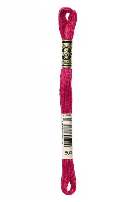 600 Radish | DMC Six-Strand Embroidery Floss