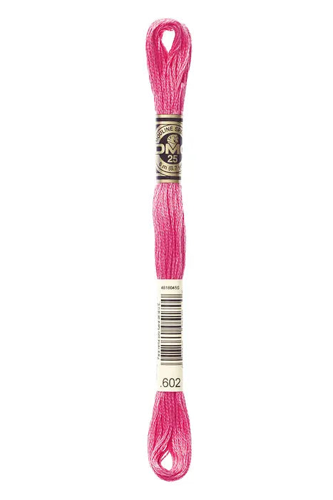 602 Pink Verbena | DMC Six-Strand Embroidery Floss