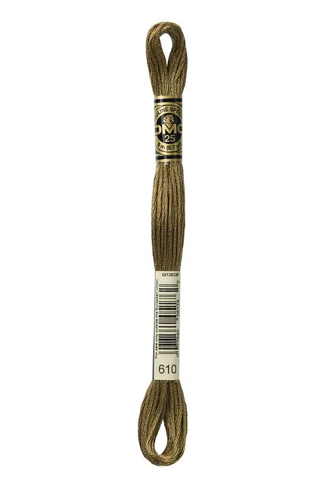 610 Beaver | DMC Six-Strand Embroidery Floss
