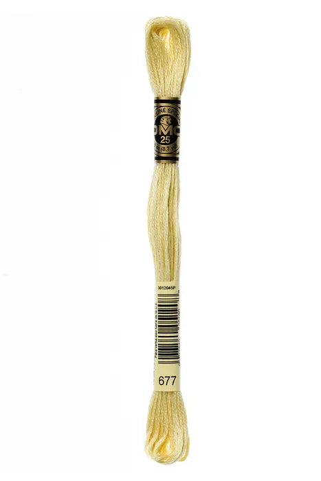677 Metallic Sand | DMC Six-Strand Embroidery Floss