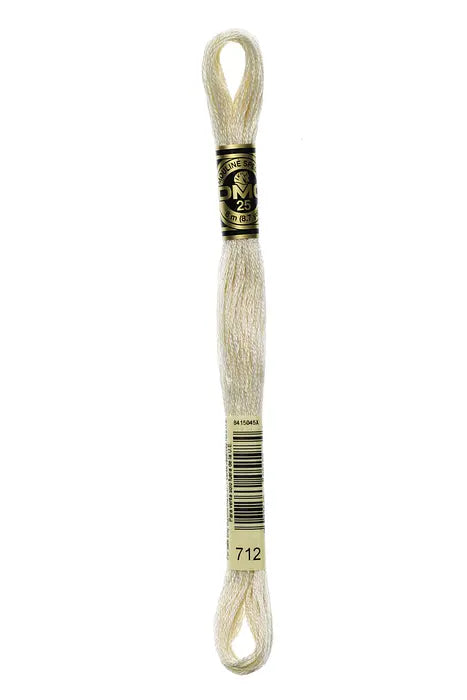 712 Cream | DMC Six-Strand Embroidery Floss