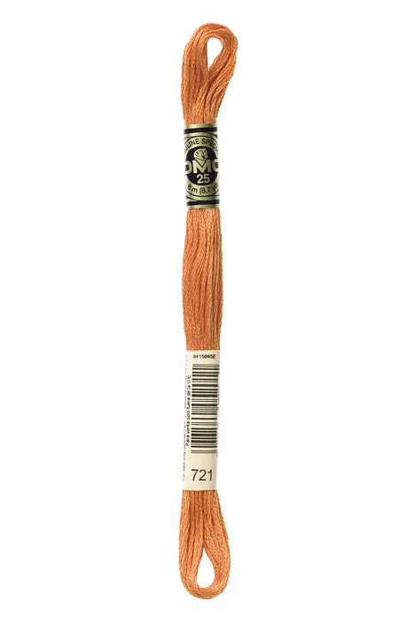 721 Papaya | DMC Six-Strand Embroidery Floss