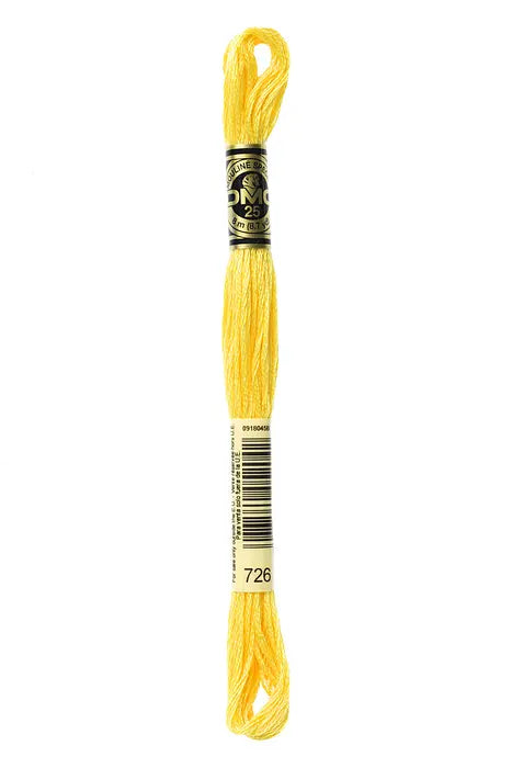 726 Mimosa | DMC Six-Strand Embroidery Floss