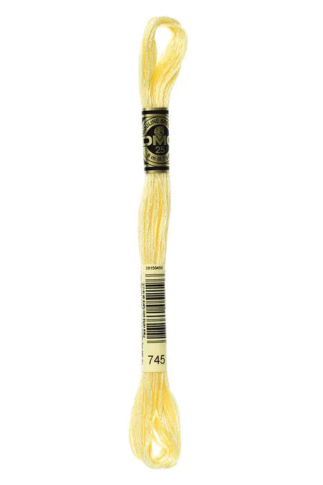 745 Blonde | DMC Six-Strand Embroidery Floss