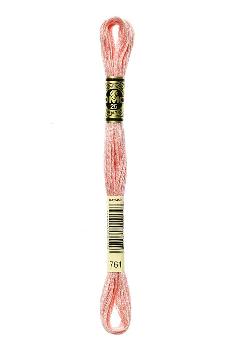 761 Rose Dawn | DMC Six-Strand Embroidery Floss