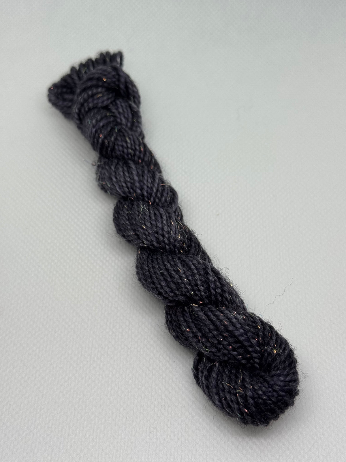 Sparkle (75% Wool, 15% Nylon, 10% Sparkle, 13 + 18 mesh) Habernashery Hand Dyed Needlepoint Thread