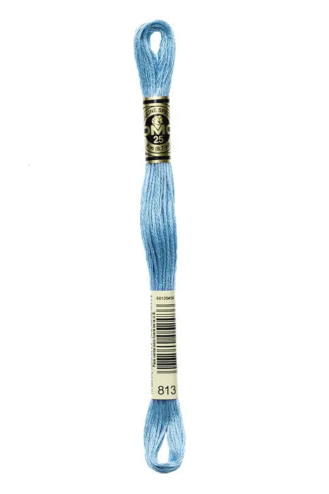 813 Gallic Blue | DMC Six-Strand Embroidery Floss