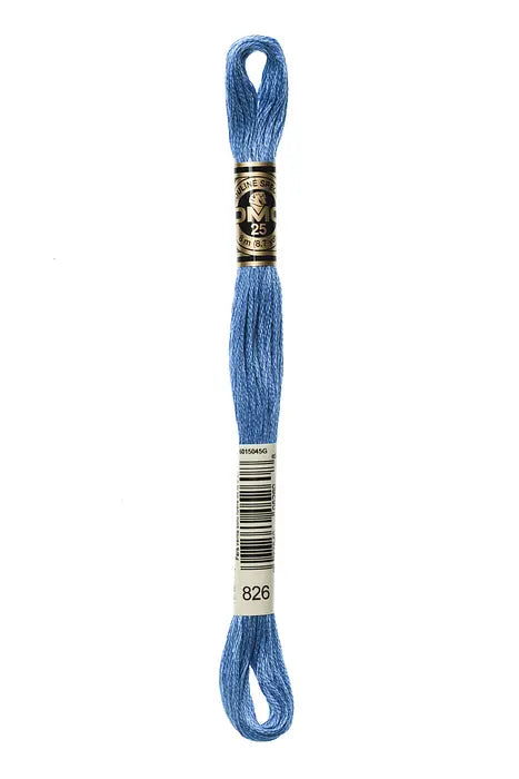 826 Tuareg Blue | DMC Six-Strand Embroidery Floss