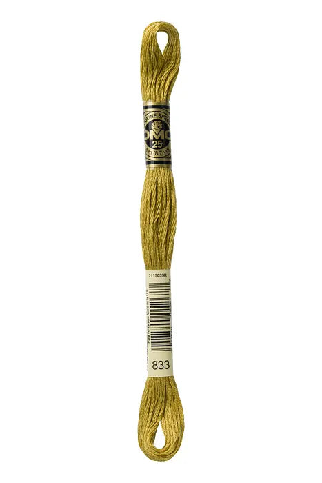 833 Brass | DMC Six-Strand Embroidery Floss