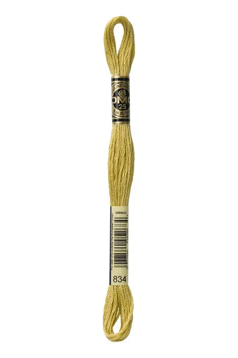 834 Dusty Sunflower | DMC Six-Strand Embroidery Floss