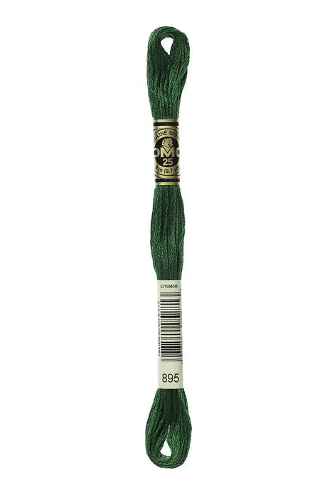 895 Bottle Green | DMC Six-Strand Embroidery Floss