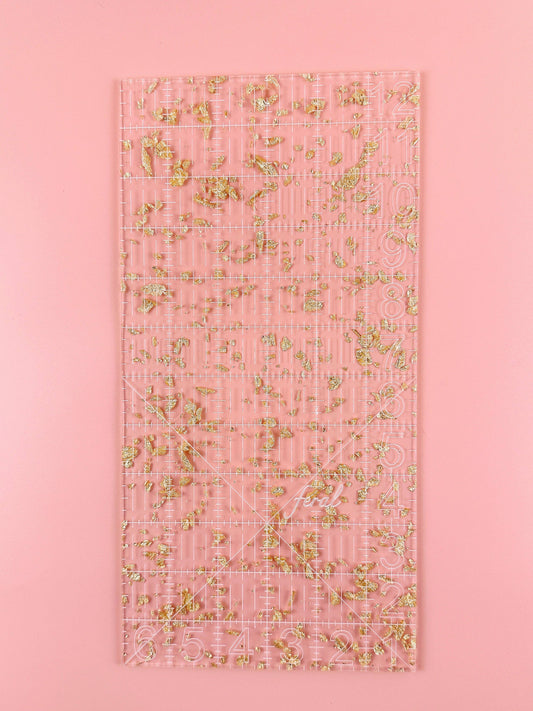 Golden 6 x 12 Quilting Ruler | Feral Notions