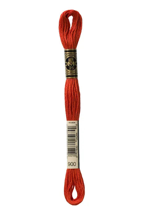 900 Blood Orange | DMC Six-Strand Embroidery Floss