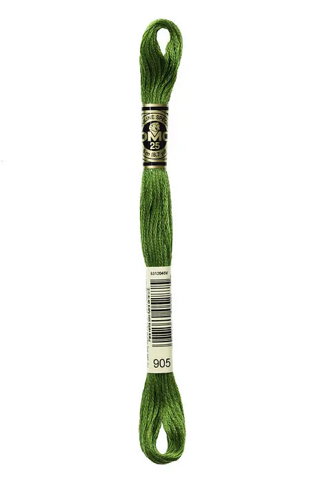 905 Budgie Green | DMC Six-Strand Embroidery Floss