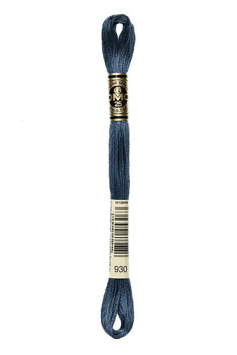 930 Slate Grey | DMC Six-Strand Embroidery Floss