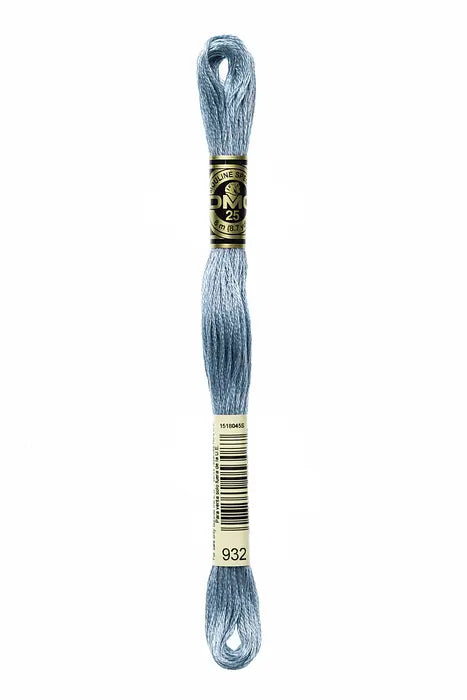 932 Blue Gull | DMC Six-Strand Embroidery Floss
