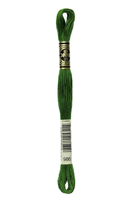 986 Boxwood | DMC Six-Strand Embroidery Floss