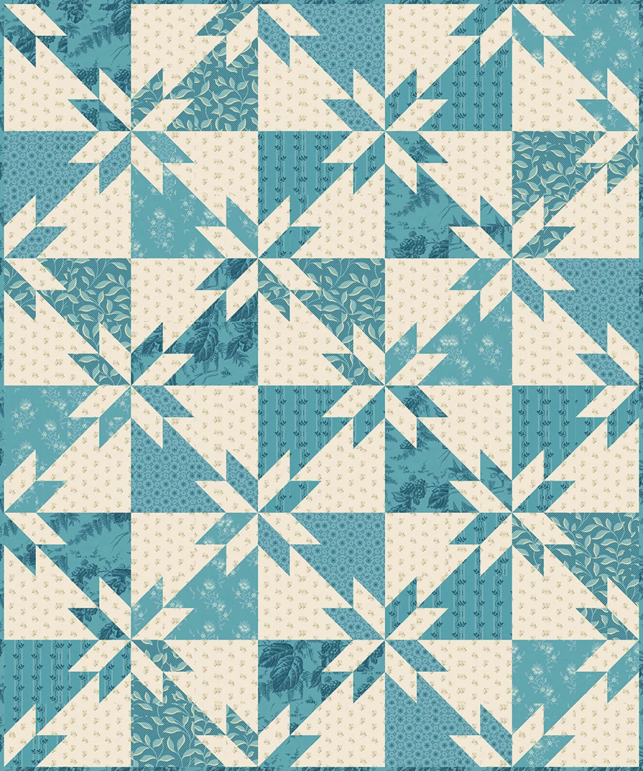 A Season in Blue from Laundry Basket Quilts