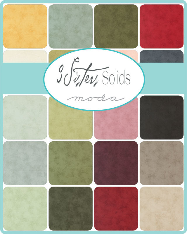 3 Sisters Solids Layer Cake 44019LC Moda Precuts