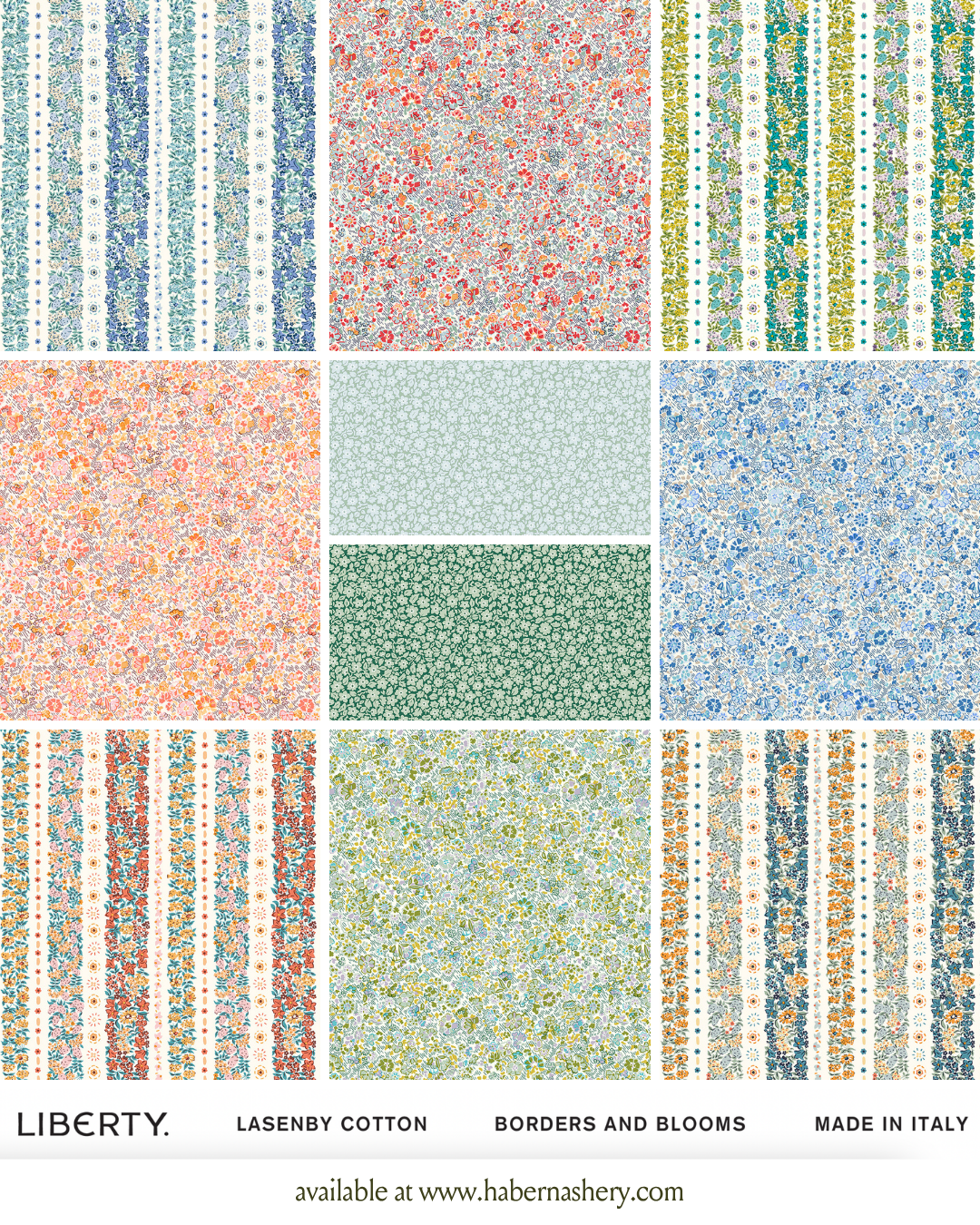PREORDER: Liberty Borders and Blooms 5 Inch Stacker, 42 Pcs.