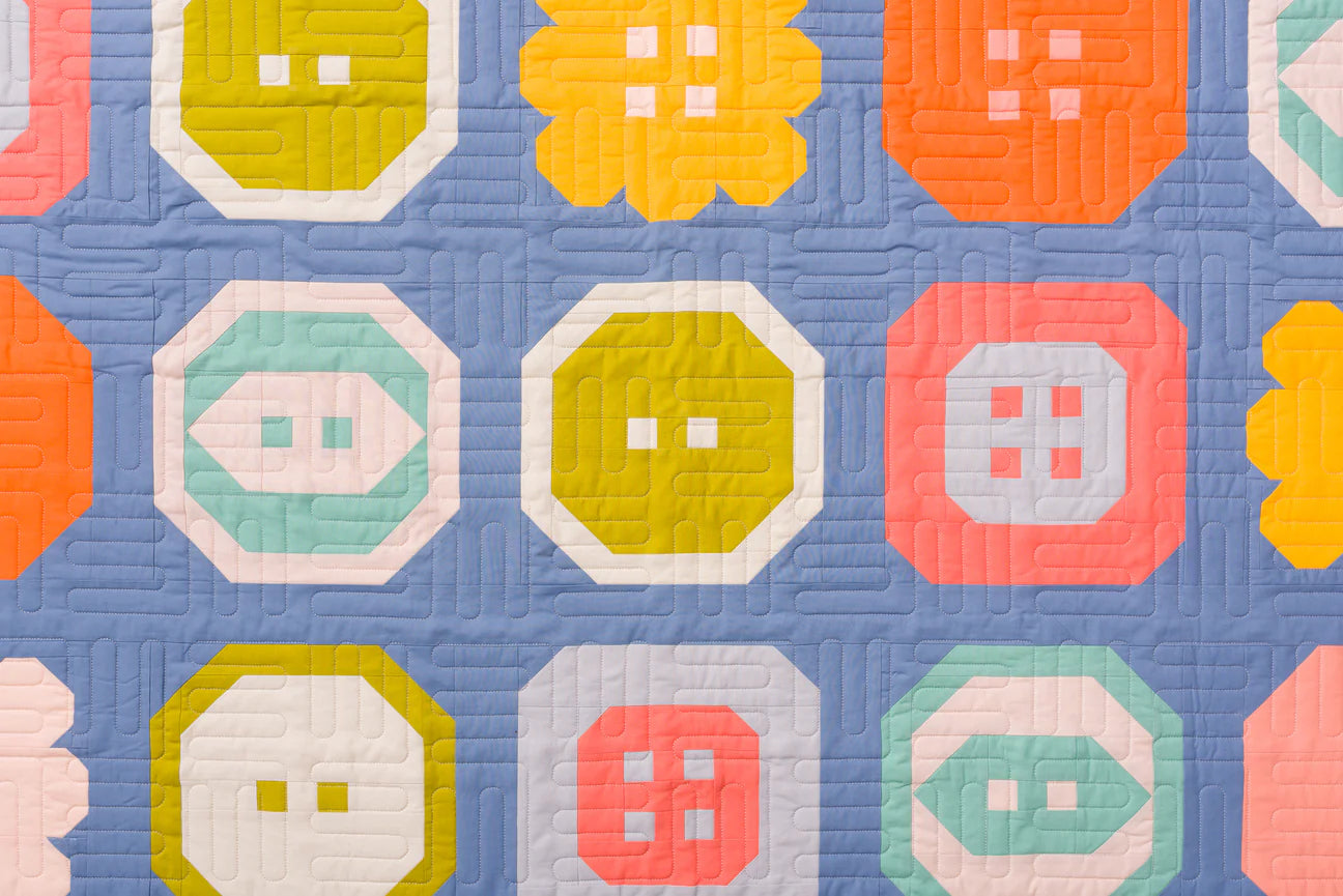 Buttoned Up Quilt Pattern | Pen and Paper Patterns