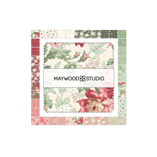 Maywood Studio Regal Rose Pre Cut 5in Squares
